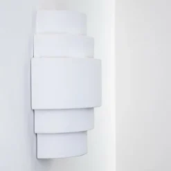 hofstein Appliques|Applique murale Handan Blanc, 1 lumière