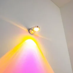 hofstein Éclairage Led|Applique murale Harare LED Aluminium, 1 lumière
