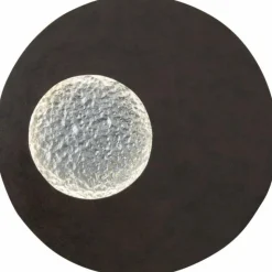 Luminaires Holländer Appliques|Applique murale Holländer LUNA LED Brun, Noir, Argenté, 1 lumière