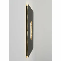 Luminaires Holländer Éclairage Led|Applique murale Holländer LUNA QUADRAT GROSS LED Brun, Noir, Argenté, 1 lumière