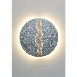 Luminaires Holländer Éclairage Led|Applique murale Holländer ERUPTION GROSS LED Cuivre, Argenté, 1 lumière