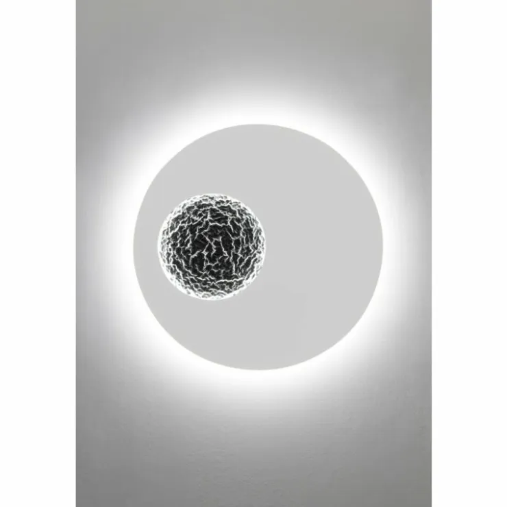 Luminaires Holländer Éclairage Led|Applique murale Holländer LUNA LED Argenté, Blanc, 2 lumières