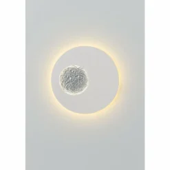 Luminaires Holländer Éclairage Led|Applique murale Holländer LUNA LED Argenté, Blanc, 2 lumières