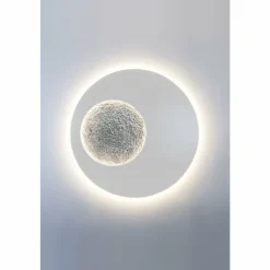 Luminaires Holländer Éclairage Led|Applique murale Holländer LUNA LED Argenté, Blanc, 2 lumières