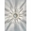 Luminaires Holländer Appliques|Applique murale Holländer SONNE PICCOLA Argenté, 1 lumière