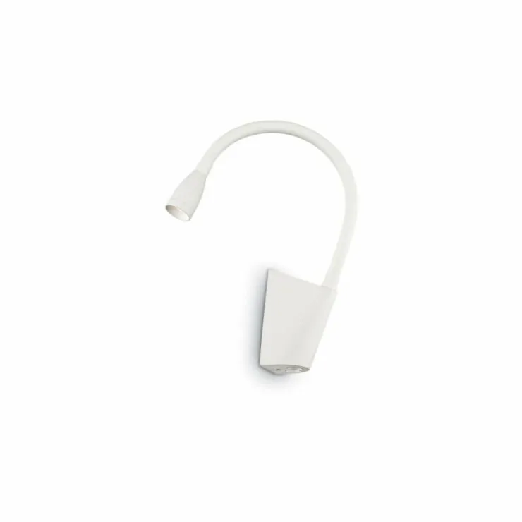 Luminaires Ideallux Appliques|Applique murale Ideal Lux GOOSE LED Blanc, 1 lumière