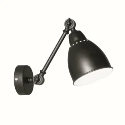 Luminaires Ideallux Appliques|Applique murale Ideal Lux NEWTON Noir, 1 lumière