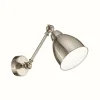 Luminaires Ideallux Appliques|Applique murale Ideal Lux NEWTON Nickel mat, 1 lumière