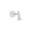 Luminaires Ideallux Appliques|Applique murale Ideal Lux SLEM Blanc, 1 lumière