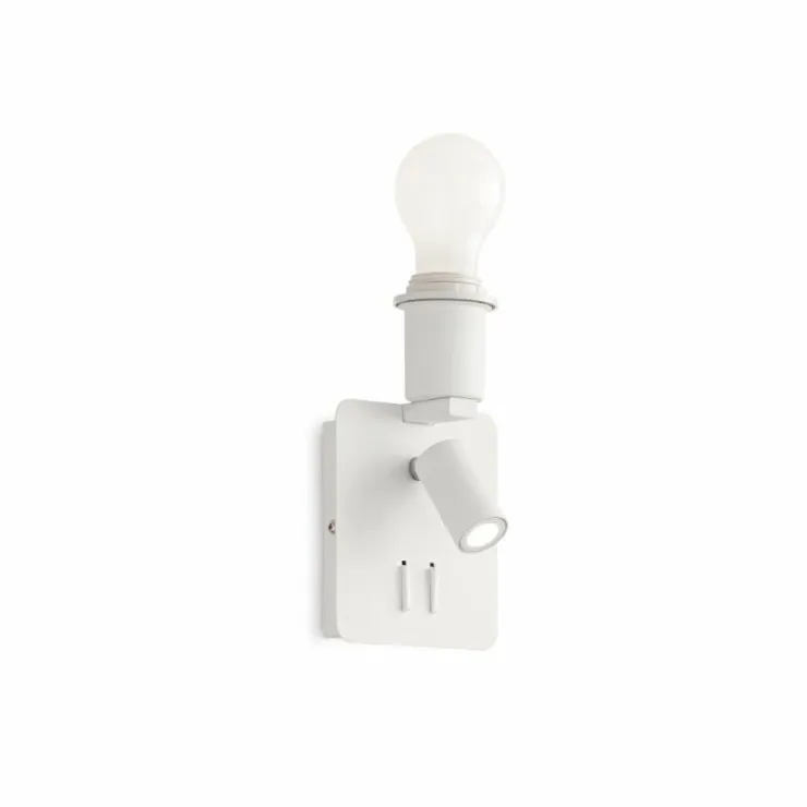 Luminaires Ideallux Appliques|Applique murale Ideallux GEA Blanc, 2 lumières