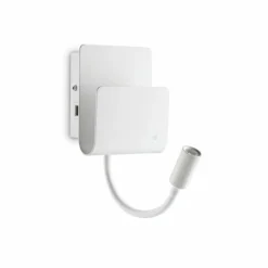 Luminaires Ideallux Appliques|Applique murale Ideallux PROBE LED Blanc, 1 lumière
