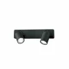 Luminaires Ideallux Appliques|Applique murale Ideallux RUDY Noir, 2 lumières