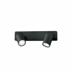 Luminaires Ideallux Appliques|Applique murale Ideallux RUDY Noir, 2 lumières