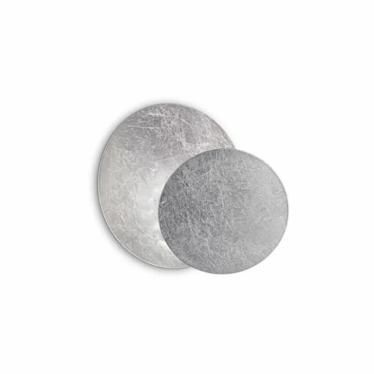 Luminaires Ideallux Appliques|Applique murale Ideallux TICK LED Argenté, 1 lumière