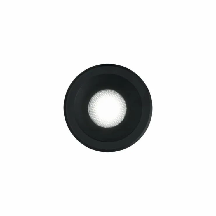 Luminaires Ideallux Éclairage Led|Applique murale Ideallux VIRUS LED Noir, 1 lumière
