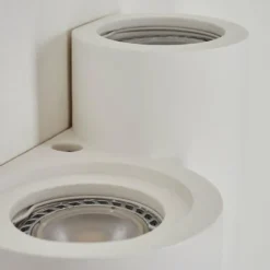hofstein Appliques|Applique murale Ililai Blanc, 4 lumières