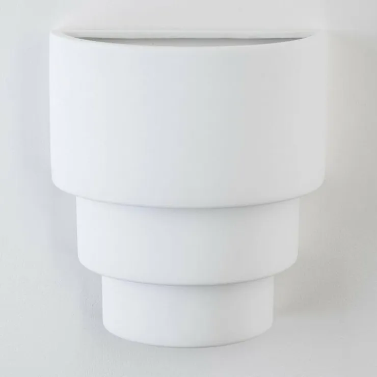 hofstein Appliques|Applique murale Karatschi Blanc, 1 lumière