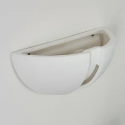 hofstein Appliques|Applique murale Kawasaki Blanc, 1 lumière