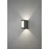 Applique murale Konstsmide Cremona LED Anthracite, 2 lumières