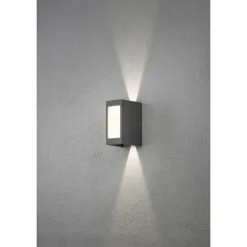 Applique murale Konstsmide Cremona LED Anthracite, 2 lumières