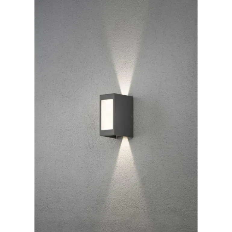 Applique murale Konstsmide Cremona LED Anthracite, 2 lumières
