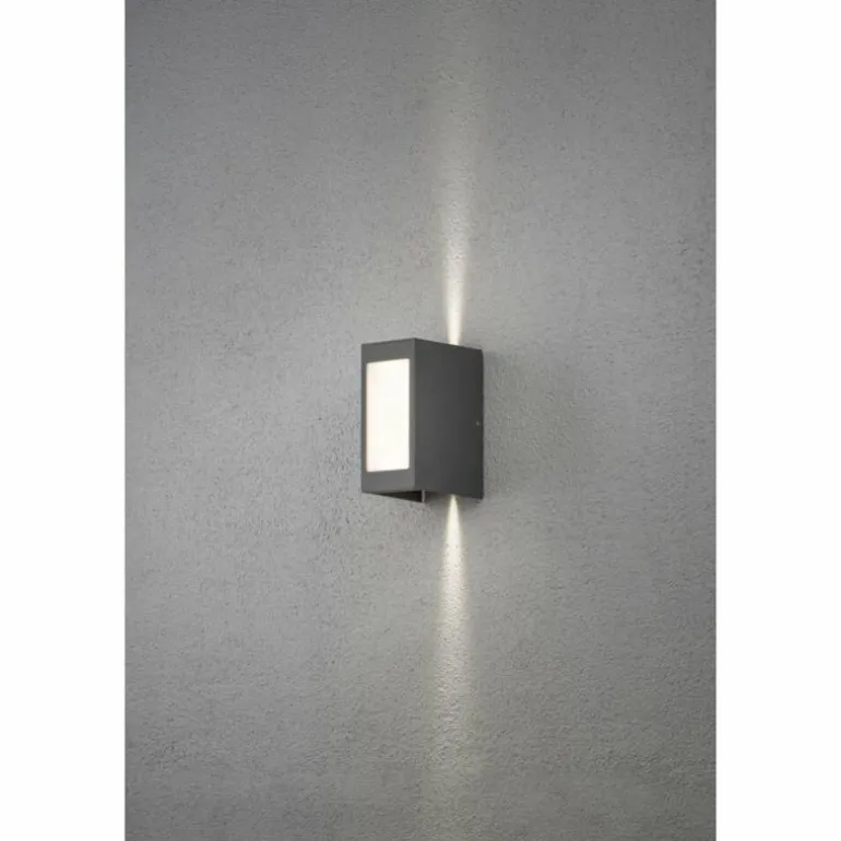 Applique murale Konstsmide Cremona LED Anthracite, 2 lumières