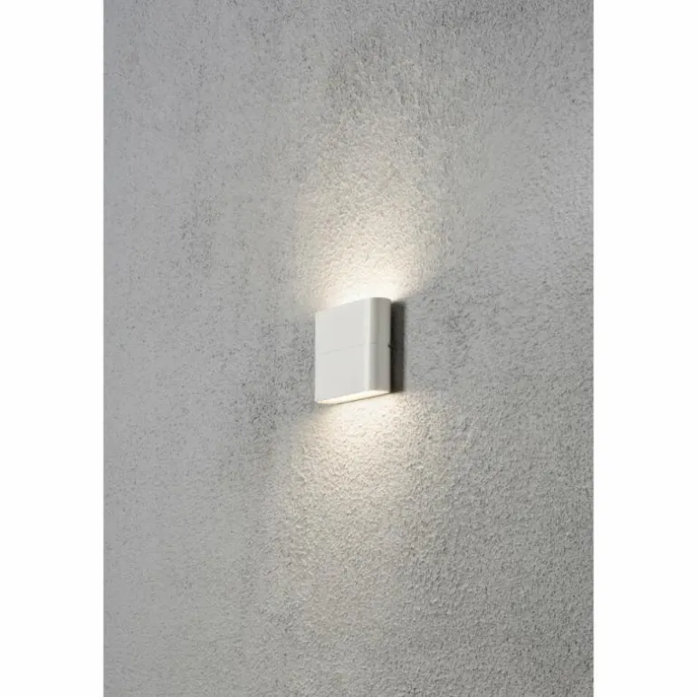 Applique murale Konstsmide Chieri LED Blanc, 2 lumières