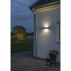Applique murale Konstsmide Chieri LED Blanc, 2 lumières