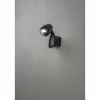 Applique murale Konstsmide Prato LED Noir, 2 lumières, Détecteur de mouvement