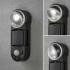 Applique murale Konstsmide Prato LED Blanc, 1 lumière, Détecteur de mouvement