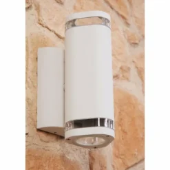 Applique murale Konstsmide Blanc, 2 lumières