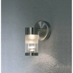 Applique murale Konstsmide Bolzano Acier inoxydable, 1 lumière