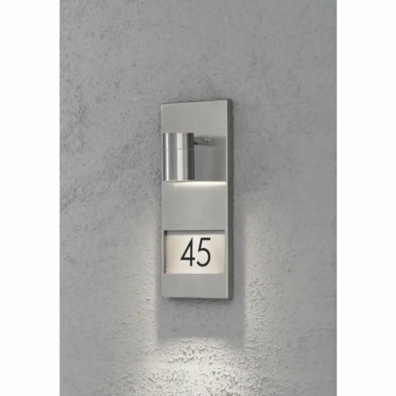 Applique murale Konstsmide Modena Acier inoxydable, 1 lumière