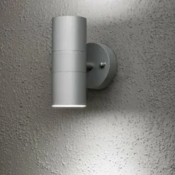 Applique murale Konstsmide Modena Gris, 2 lumières