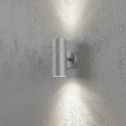 Applique murale Konstsmide Modena Gris, 2 lumières