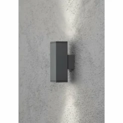 Applique murale Konstsmide Monza Anthracite, 1 lumière