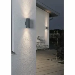 Applique murale Konstsmide Monza Anthracite, 1 lumière