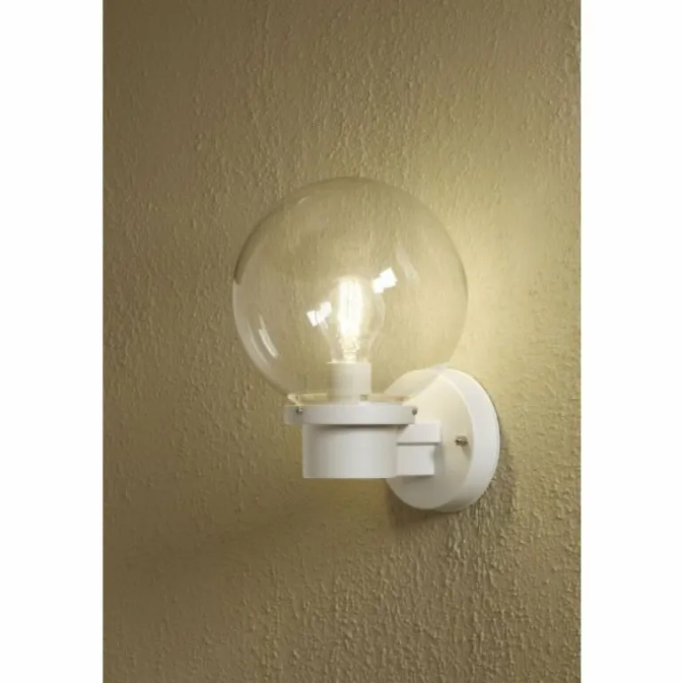 Applique murale Konstsmide Nemi Blanc, 1 lumière