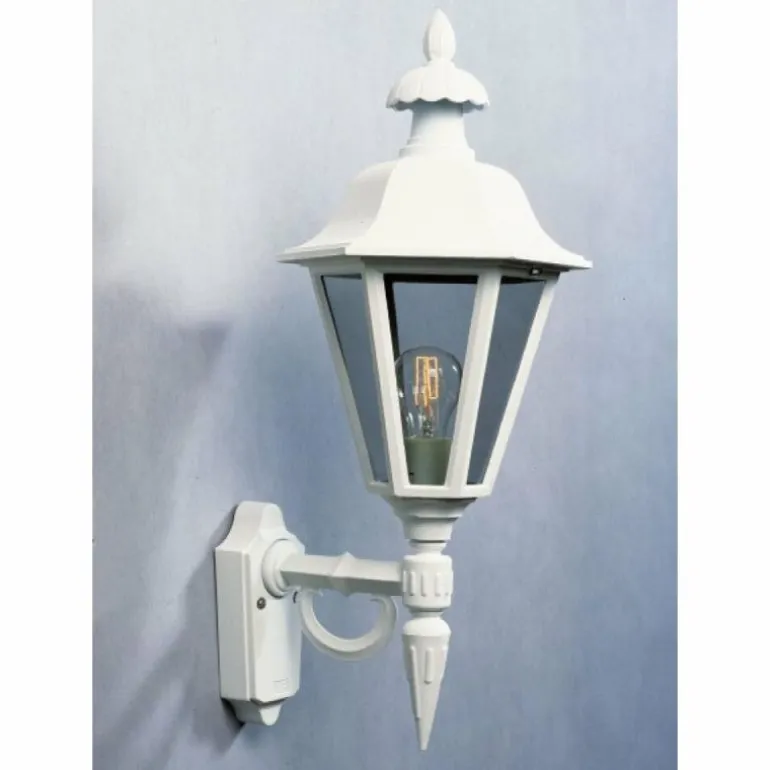 Applique murale Konstsmide Pallas Blanc, 1 lumière