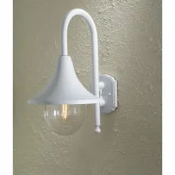 Applique murale Konstsmide Bari Blanc, 1 lumière