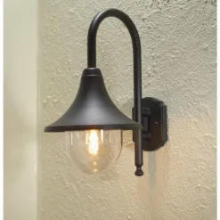 Applique murale Konstsmide Bari Noir, 1 lumière