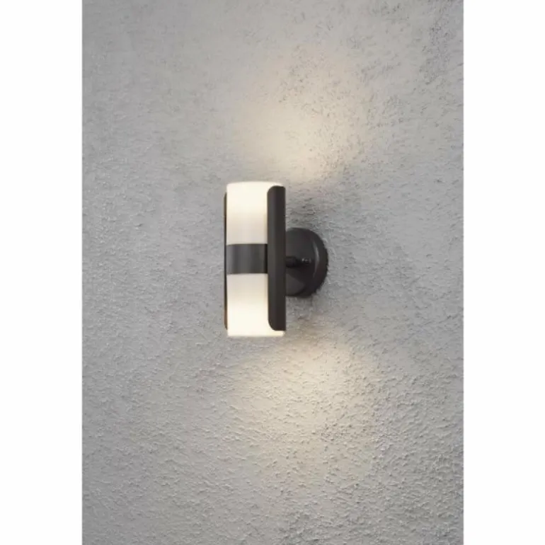 Applique murale Konstsmide Modena Noir, 1 lumière