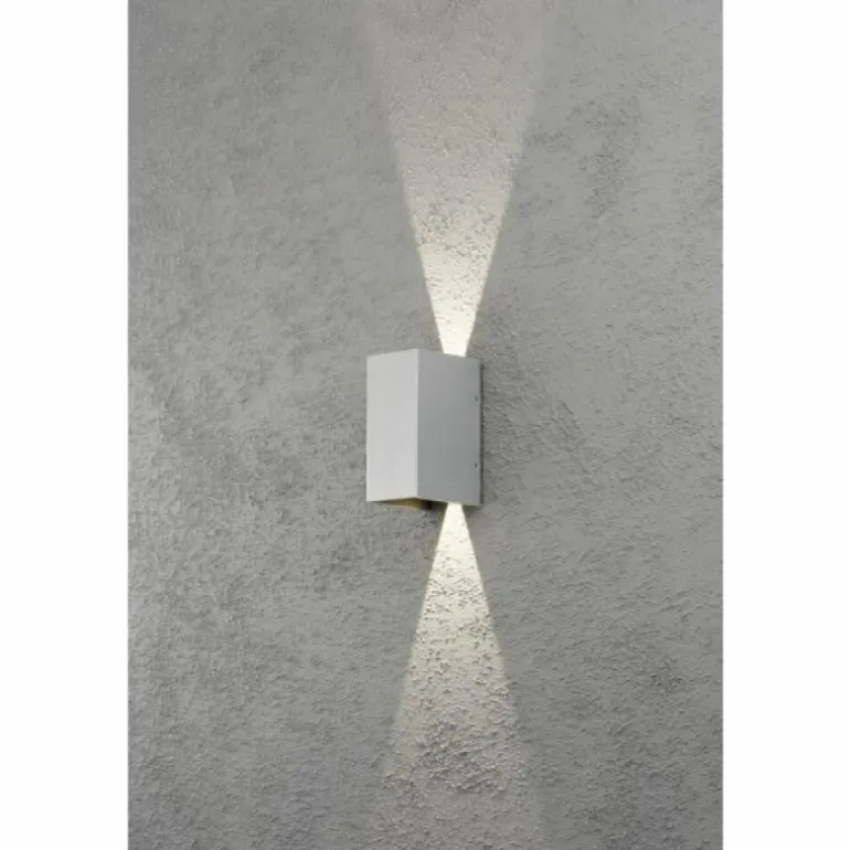 Applique murale Konstsmide Cremona LED Gris, 2 lumières