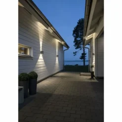 Applique murale Konstsmide Cremona LED Anthracite, 2 lumières