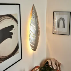 Luminaires Holländer Appliques|Applique murale Krokom Argenté, 2 lumières