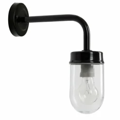 Applique murale KS Verlichting Genius Noir, 1 lumière