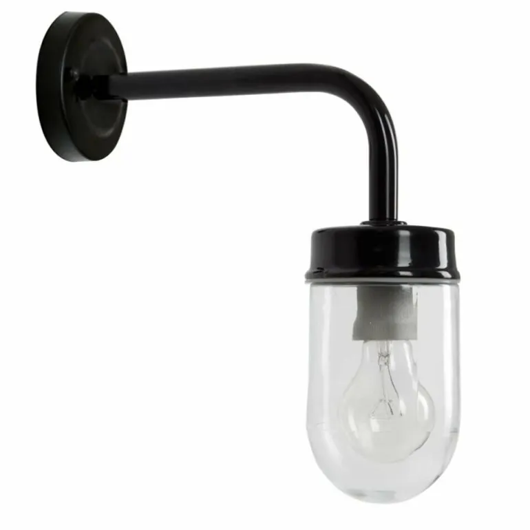 Applique murale KS Verlichting Genius Noir, 1 lumière