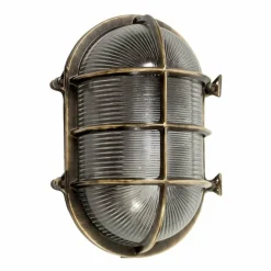 Applique murale KS Verlichting Nautic Bronze, 1 lumière