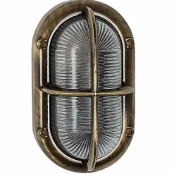 Applique murale KS Verlichting Oculus Bronze, 1 lumière