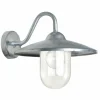Applique murale KS Verlichting Brig Acier inoxydable, 1 lumière